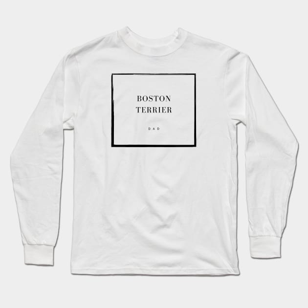 Boston Terrier Long Sleeve T-Shirt by DoggoLove